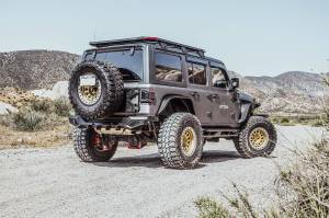 Attica 4x4 - Attica 4x4 Jeep Wrangler JL 2018-23 Fender Flares (rear) - Black - Powder Coated - Steel - ATTJL01H107-BX-R - Image 5