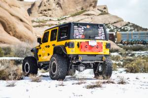 Attica 4x4 - Attica 4x4 Jeep Wrangler JL 2018-23 Fender Flares (rear) - Black - Powder Coated - Steel - ATTJL01H107-BX-R - Image 6