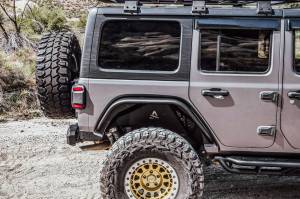 Attica 4x4 - Attica 4x4 Jeep Wrangler JL 2018-23 Fender Flares (rear) - Black - Powder Coated - Steel - ATTJL01H107-BX-R - Image 13