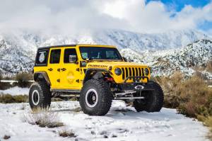 Attica 4x4 - Attica 4x4 Jeep Wrangler JL 2018-23 Fender Flares (rear) - Black - Powder Coated - Steel - ATTJL01H107-BX-R - Image 17