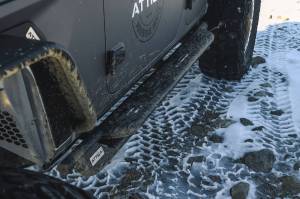 Attica 4x4 - Attica 4x4 Jeep Wrangler JL 2018-23 Side Step - Black - Powder Coated - Steel - ATTJL02C109-BX - Image 6