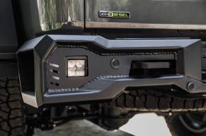 Attica 4x4 - Attica 4x4 Jeep Gladiator JT 2019-23 Rear bumper - Black - Powder Coated - Steel - ATTJT01B103-BX - Image 6
