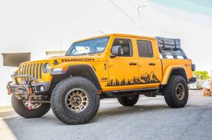 Attica 4x4 - Attica 4x4 Jeep Gladiator JT 2019-23 Side Step - Black - Powder Coated - Steel - ATTJT02C104-BX - Image 2