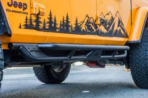 Attica 4x4 - Attica 4x4 Jeep Gladiator JT 2019-23 Side Step - Black - Powder Coated - Steel - ATTJT02C104-BX - Image 5