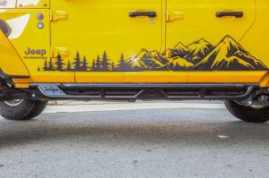 Attica 4x4 - Attica 4x4 Jeep Gladiator JT 2019-23 Side Step - Black - Powder Coated - Steel - ATTJT02C104-BX - Image 7