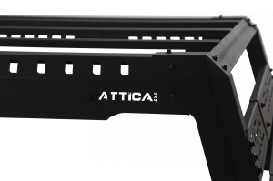Attica 4x4 - Attica 4x4 Jeep Gladiator JT 2019-23 Bed Rack - Black - Powder Coated - Steel (Box 1) - ATTJT02I101-BX - Image 5