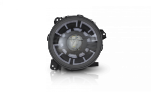 Attica 4x4 - Attica 4x4 Jeep Wrangler JL 2019-23 / 2019-23 Jeep Gladiator JT Headlights Arc Series LED - CHATT0657-BC - Image 3