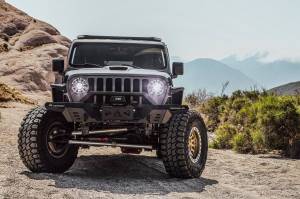 Attica 4x4 - Attica 4x4 Jeep Wrangler JL 2019-23 / 2019-23 Jeep Gladiator JT Headlights Arc Series LED - CHATT0657-BC - Image 11