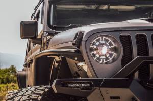 Attica 4x4 - Attica 4x4 Jeep Wrangler JL 2019-23 / 2019-23 Jeep Gladiator JT Headlights Arc Series LED - CHATT0657-BC - Image 19