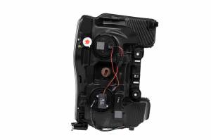 Winjet - RENEGADE HEADLIGHTS-BLACK / CLEAR - CHRNG0670-B-SQ - Image 2