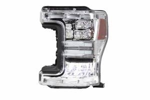 Winjet - RENEGADE LED HEADLIGHTS-CHROME / CLEAR - CHRNG0670-C-SQ - Image 4