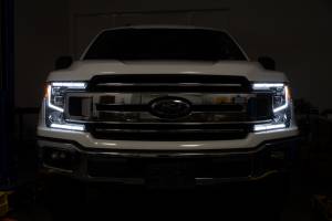 Winjet - RENEGADE LED PROJECTOR HEADLIGHT W- SEQUENTIAL TURN-BLACK / SMOKE - CHRNG0671-B-SQ - Image 6