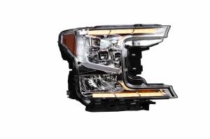 Winjet - RENEGADE LED PROJECTOR HEADLIGHT W- SEQUENTIAL TURN-CHROME / CLEAR - CHRNG0671-C-SQ - Image 4