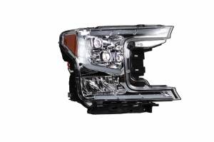 Winjet - RENEGADE LED PROJECTOR HEADLIGHT W- SEQUENTIAL TURN-CHROME / CLEAR - CHRNG0671-C-SQ - Image 6