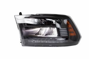 Winjet - RENEGADE HEADLIGHTS-BLACK / CLEAR - CHRNG0675-B-SQ - Image 3