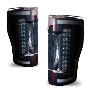 Winjet - RENEGADE LED TAIL LIGHTS-BLACK / SMOKE - CTRNG0563-BS-SQ - Image 2