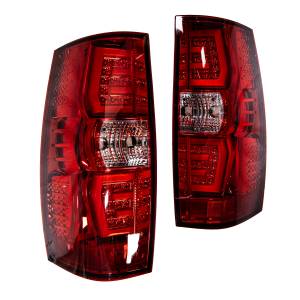 Winjet - RENEGADE LED SEQUENTIAL TAIL LIGHTS-CHROME RED - CTRNG0663-CR-SQ - Image 3