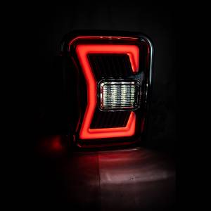Winjet - RENEGADE LED SEQUENTIAL TAIL LIGHTS-BLACK RED - CTRNG0668-BR-SQ - Image 10