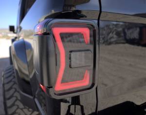 Winjet - RENEGADE LED SEQUENTIAL TAIL LIGHTS-BLACK SMOKE - CTRNG0668-BS-SQ - Image 5