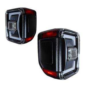 Winjet - RENEGADE LED SEQUENTIAL TAIL LIGHTS-GLOSS BLACK CHROME - CTRNG0668-GBC-SQ - Image 2