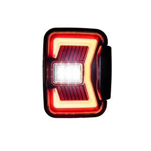 Winjet - RENEGADE LED SEQUENTIAL TAIL LIGHTS-GLOSS BLACK CHROME - CTRNG0668-GBC-SQ - Image 11