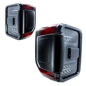 Winjet - RENEGADE LED SEQUENTIAL TAIL LIGHTS-BLACK SMOKE - CTRNG0669-BS-SQ - Image 2