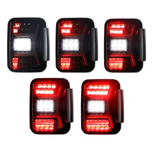 Winjet - RENEGADE LED SEQUENTIAL TAIL LIGHTS-BLACK SMOKE - CTRNG0669-BS-SQ - Image 15