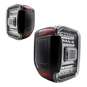 Winjet - RENEGADE LED SEQUENTIAL TAIL LIGHTS-GLOSS BLACK CLEAR - CTRNG0669-GBC-SQ - Image 2