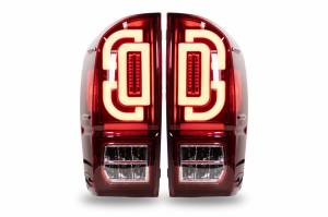 Winjet - RENEGADE LED SEQUENTIAL TAIL LIGHTS-BLACK / RED - CTRNG0685-BR-SQ - Image 2