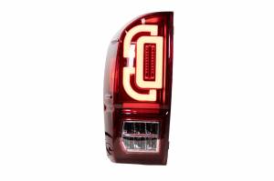 Winjet - RENEGADE LED SEQUENTIAL TAIL LIGHTS-BLACK / RED - CTRNG0685-BR-SQ - Image 3