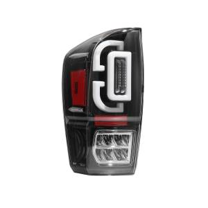 Winjet - RENEGADE LED SEQUENTIAL TAIL LIGHTS-GLOSS BLACK / CLEAR - CTRNG0685-GBC-SQ - Image 3