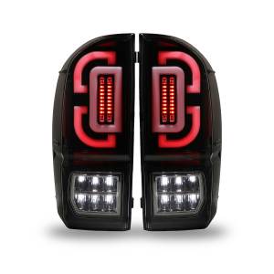 Winjet - RENEGADE LED SEQUENTIAL TAIL LIGHTS-GLOSS BLACK / CLEAR - CTRNG0685-GBC-SQ - Image 11