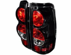Winjet ALTEZZA TAIL LIGHTS-GLOSS BLACK / CLEAR - CTWJ-0004-GBC