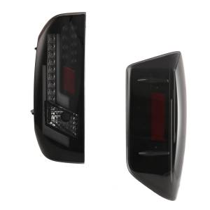 Winjet - Winjet TAIL LIGHTS-BLACK / SMOKE - CTWJ-0377-BS - Image 4