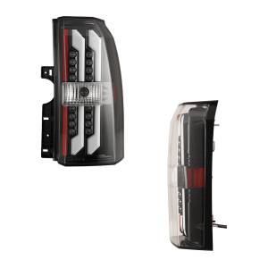 Winjet - Winjet LED TAIL LIGHTS-GLOSS BLACK / CLEAR - CTWJ-0437-GBC - Image 3