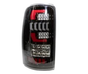 Winjet - Winjet LED TAIL LIGHTS-GLOSS BLACK / CLEAR - CTWJ-0698-GBC - Image 3