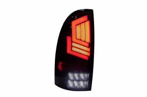 Winjet - Winjet SEQUENTIAL TAIL LIGHTS-BLACK / CLEAR - CTWJ-0704-BC-SQ - Image 2