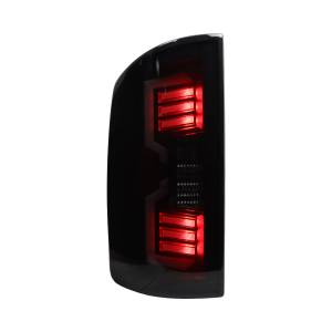 Winjet - WINJET LED TAIL LIGHTS-BLACK / SMOKE - CTWJ-0707-BS-SQ - Image 5